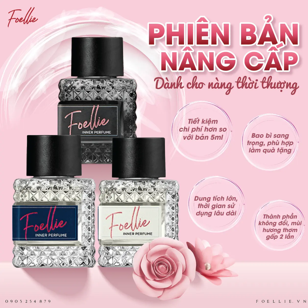 nuoc hoa vung kin foellie den 10ml